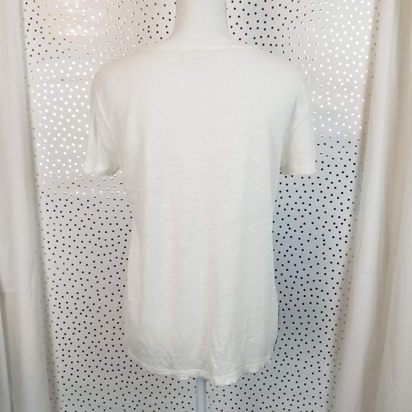 Madewell Linen Mountain Scene Graphic Tee - Picture 5 of 6